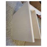 Light Wood Table Base Frames With Shelves (Lot of 2)