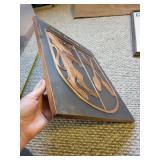 Stadt Riedlingen Crest Shield Plaque - Bronze Relief with Lion & Shovels