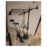 3 Lamps - Adjustable Heads, Black Finish