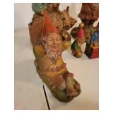 Miles Garden Gnomes Assortment - Vintage Hand-Painted Figurines