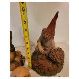 Franklin Mint Gnome Figurines - Garden Statues Set of 4 (1983)