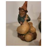 Franklin Mint Gnome Figurines - Garden Statues Set of 4 (1983)