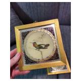 Bird Wall Art - Gold Framed Bird Prints (Lot of 3)