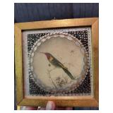 Bird Wall Art - Gold Framed Bird Prints (Lot of 3)