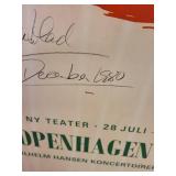 Copenhagen Ballet Theatre Poster - 1965 Det Ny Teater Production Artwork