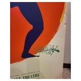 Copenhagen Ballet Theatre Poster - 1965 Det Ny Teater Production Artwork