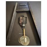 Large Cafe des Marguerites Roman Numeral Wall Clock 23in Distressed
