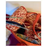 Vintage Knitting Supplies & Winter Accessories Lot Boye Holland Holder