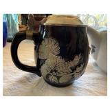 Vista Alegre Viana Teapot & Relief Lidded Beer Stein Lot 2