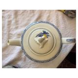 Vista Alegre Viana Teapot & Relief Lidded Beer Stein Lot 2