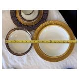 Vintage Limoges France Porcelain Plates Bowl Cup Saucer 6 Pc Lot