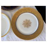 Vintage Limoges France Porcelain Plates Bowl Cup Saucer 6 Pc Lot