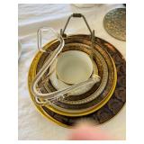 Vintage Limoges France Porcelain Plates Bowl Cup Saucer 6 Pc Lot