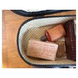 Vintage Student Violin w/ Case Bow Rosin Accessories For Repair