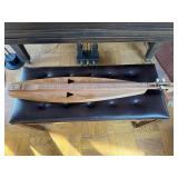 Handmade Mountain Dulcimer Folk String Instrument Wood Body Untested