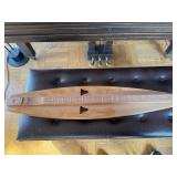 Handmade Mountain Dulcimer Folk String Instrument Wood Body Untested