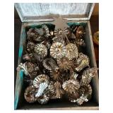 Vintage Clip-On Christmas Tree Candle Holders Lot in Decorative Box