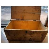 Vintage German Folk Art Toy Grocery Store w Drawers & Accessories and Storage Trunk