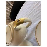Vintage Eschenbach Roswitha Made in Germany-US-Zone Ivory Porcelain Tea Coffee Set Gold Trim Partial Service