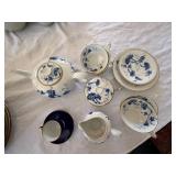 Hutschenreuther Evelyn Edna Kobolt Porcelain Tea Set Lot Germany