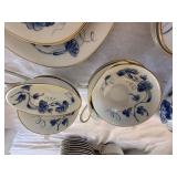 Hutschenreuther Evelyn Edna Kobolt Porcelain Tea Set Lot Germany