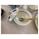 Hutschenreuther Evelyn Edna Kobolt Porcelain Tea Set Lot Germany