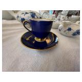 Hutschenreuther Evelyn Edna Kobolt Porcelain Tea Set Lot Germany