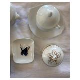 Mixed Limoges France Porcelain Trinket Box Dish Cup Lot 7 Pc