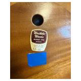 Waikiki Woods Monkey Pod Wood Lazy Susan Serving Tray w Spoon 16in