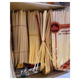 Vintage Straw Ornament Making Supply Lot German Craft Materials Book