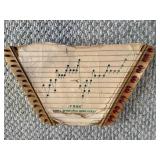 Vintage Soviet Belarusian Folk Music String Instrument Yanka Score