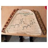 Vintage Soviet Belarusian Folk Music String Instrument Yanka Score