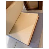 Lot of 7 Photo Albums Scrapbooks Address Book Wood Frame Box