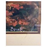Roger Duvall Framed Village Landscape Print Sonoma Wood Frame