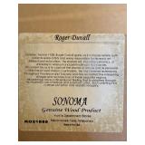 Roger Duvall Framed Village Landscape Print Sonoma Wood Frame