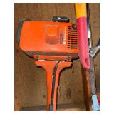 Large Collection of Yard Tools including Husqvarna Weed Trimmer