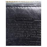 Vintage Coach Black Leather Satchel Shoulder Bag Style 006-9827
