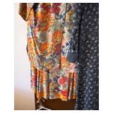 Vintage Womenâs Dress Lot Ann Taylor Silk Floral Dress + 2 More