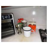Ninja Countertop Air Fryer Toaster Oven Stainless Used