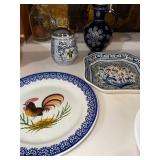 Villeroy Boch Plate West German Jug Portugal Dish 3 Pc Lot