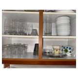 Mixed Glassware & Kitchenware Lot Bowls Mugs Tumblers Used