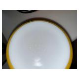 Vintage Pyrex Enamelware Mixing Bowl Casserole Lot Sunflower