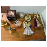 Vintage Wooden Christmas Pyramid Candle Carousel Erzgebirge Style