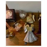 Vintage Wooden Christmas Pyramid Candle Carousel Erzgebirge Style