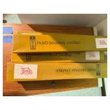 Hurd Beeswax Candles Vintage Mixed Lot Twisted Tapers w/ Boxes