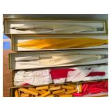 Hurd Beeswax Candles Vintage Mixed Lot Twisted Tapers w/ Boxes
