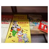 Vintage Babar & Charlie Brown Childrenâs Book Lot 9 Mixed HC/PB