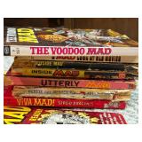 Vintage MAD Magazine & Paperback Book Lot 1960s-70s Mixed Condition