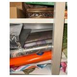 Large Mixed Lot Gift Wrap Bags Tissue Boxes Ribbon Craft Supplies