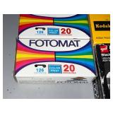Vintage Film Lot Fotomat 126 Kodak Tri-X 7278 GAF Super 8 Boxes